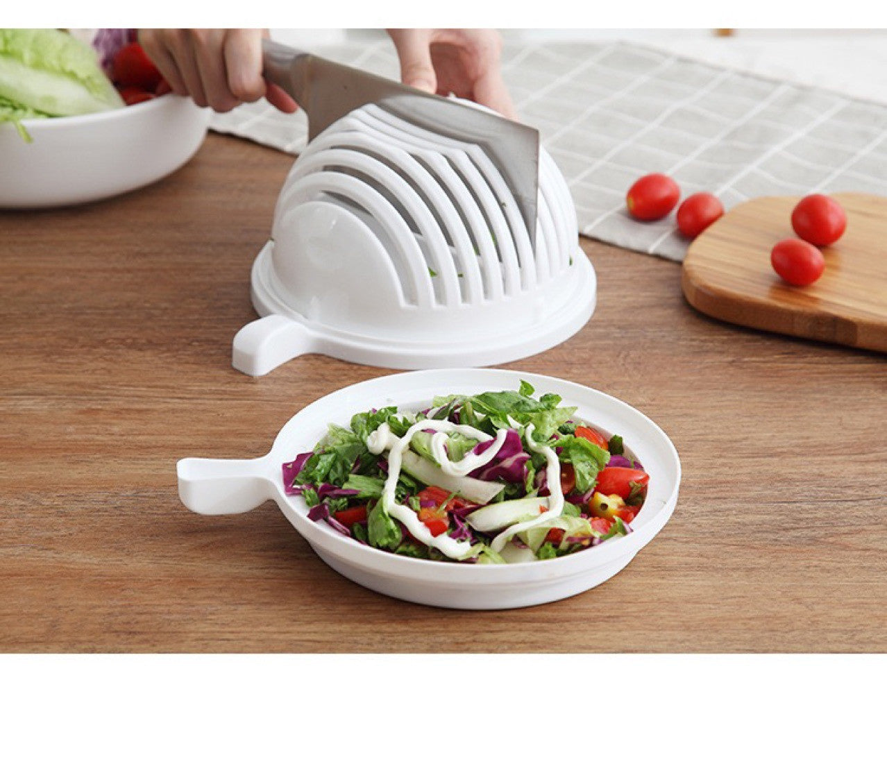 Quick Salad Cutter Bowl